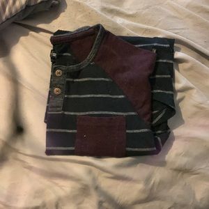 Ocean Currents Striped casual shirt